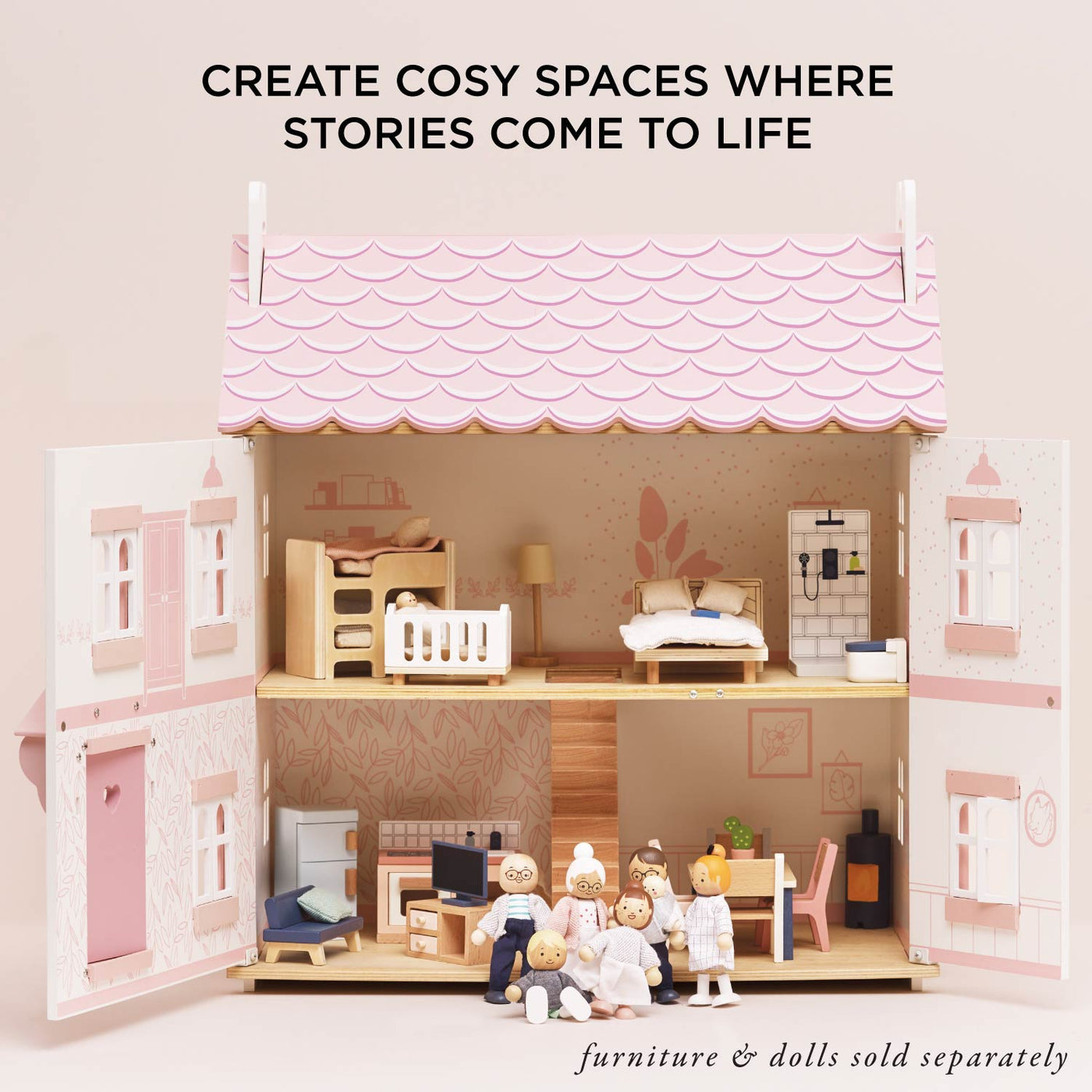 Sophie's Wooden Doll House