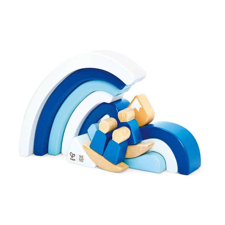 MET Hokusai Great Wave Blocks