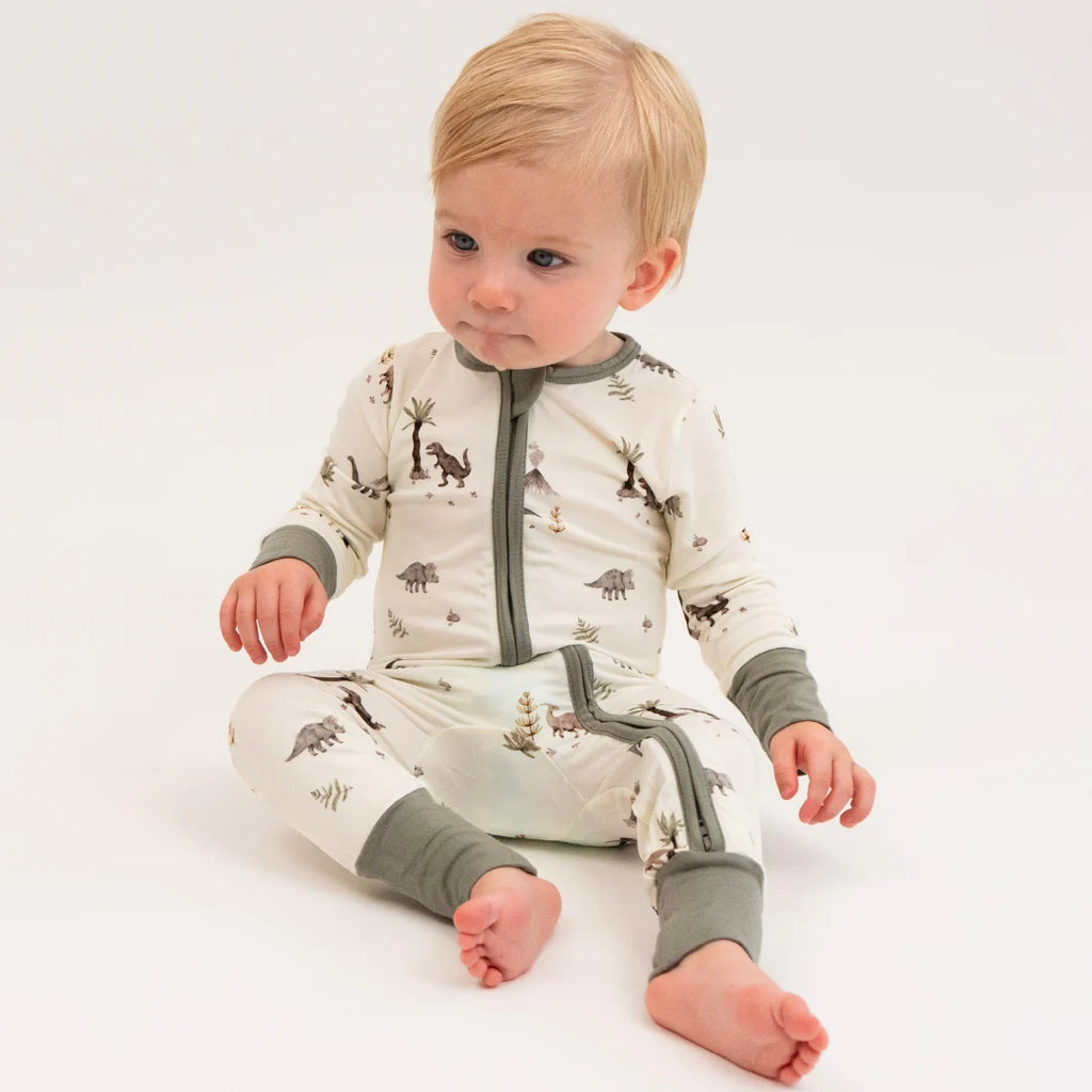 Footless Sleeper with Fold Over Cuffs