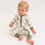 Footless Sleeper with Fold Over Cuffs