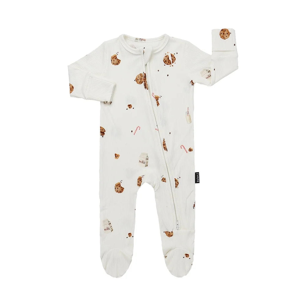 Holiday Bamboo Footed Sleeper