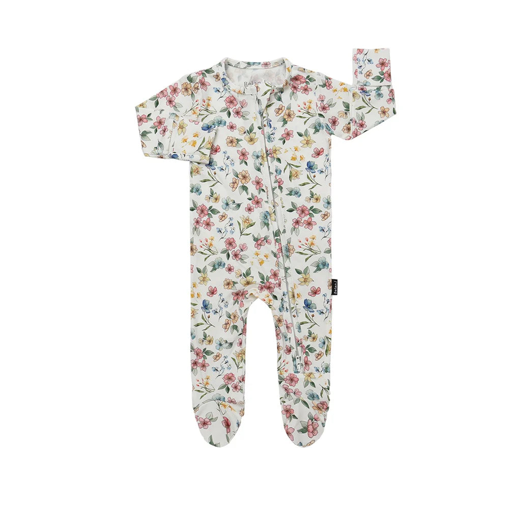 Footed Sleeper Zipper