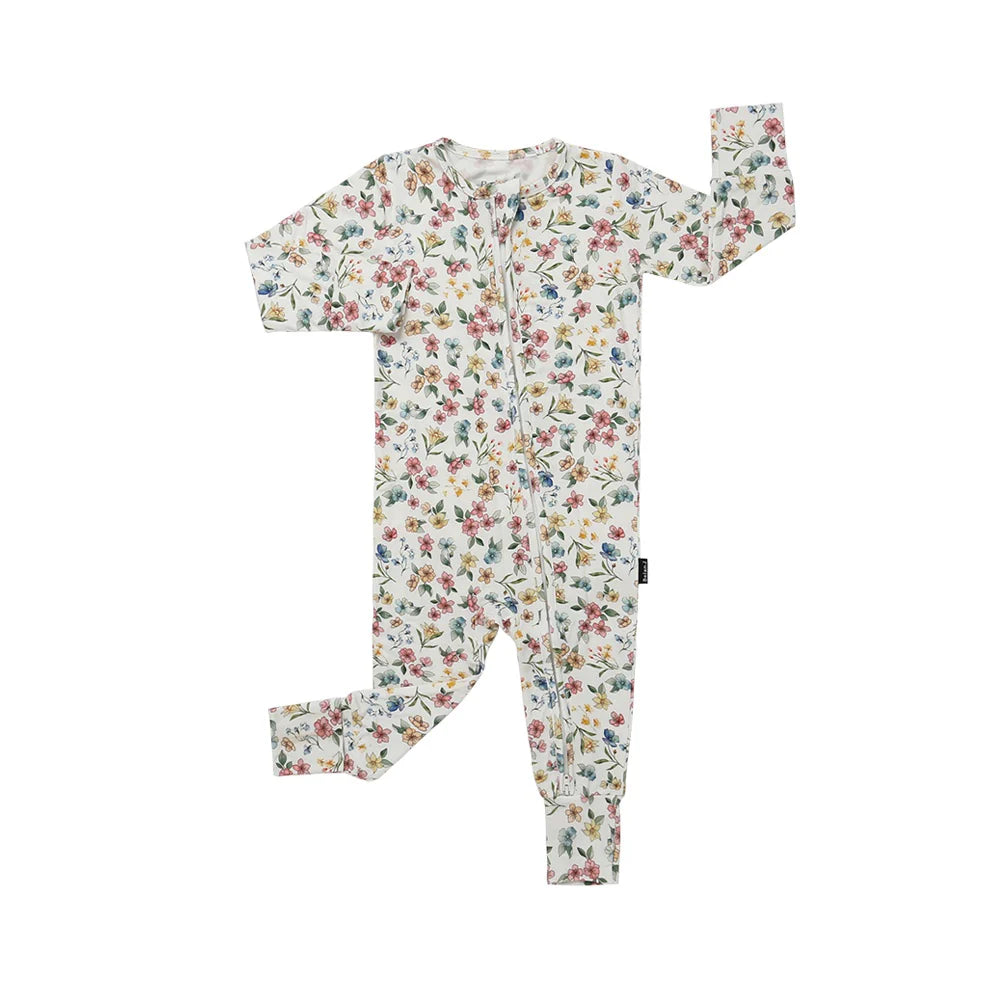 Footless Sleeper with Fold Over Cuffs