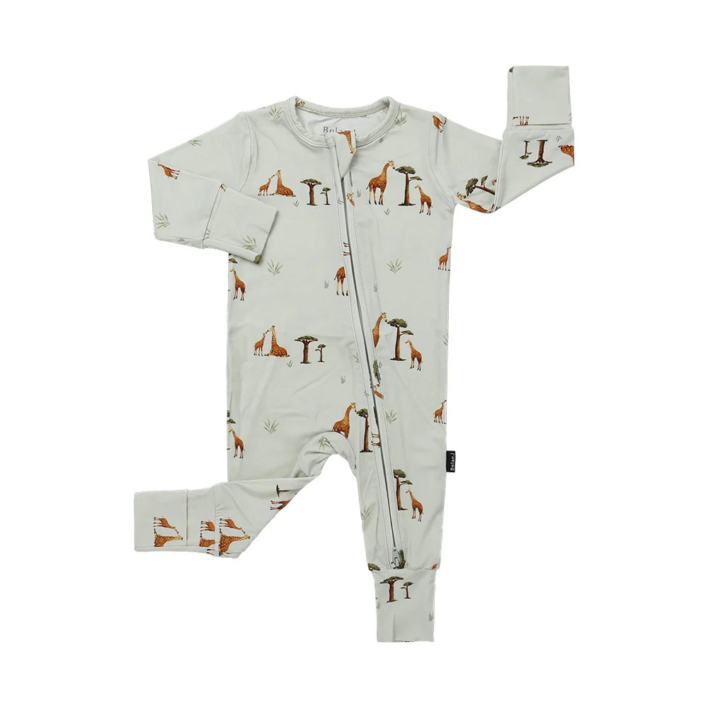 Footless Sleeper with Fold Over Cuffs