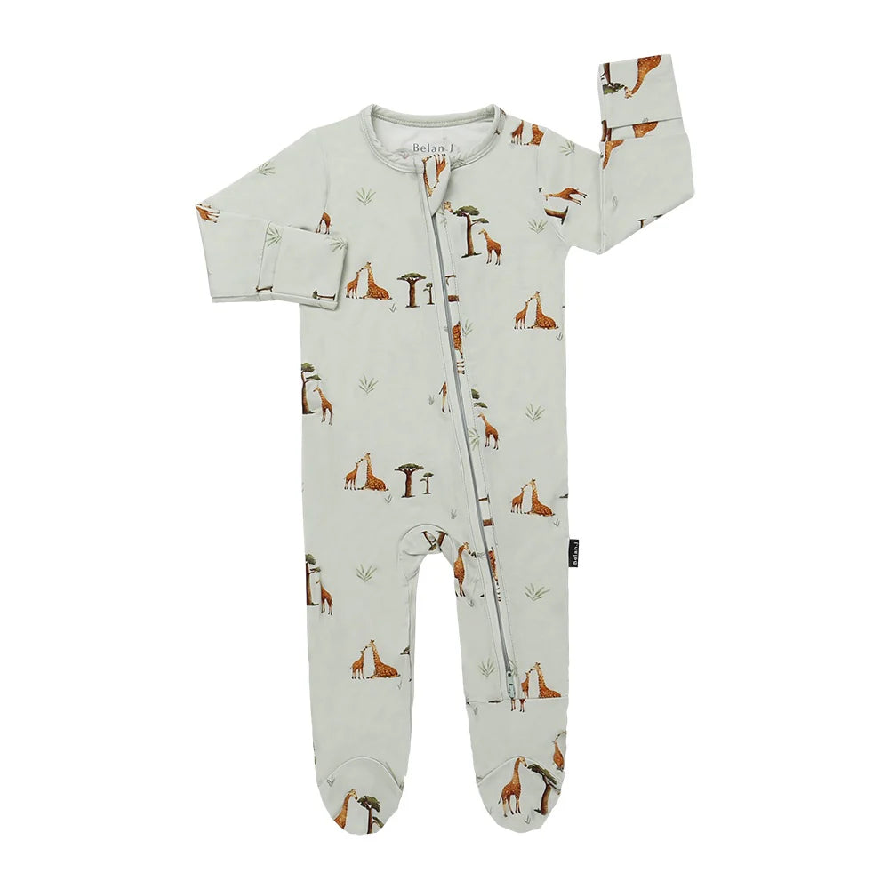 Footed Sleeper Zipper