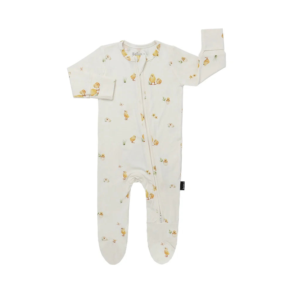 Footed Sleeper Zipper