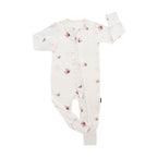 Ruffled Footelss One Piece