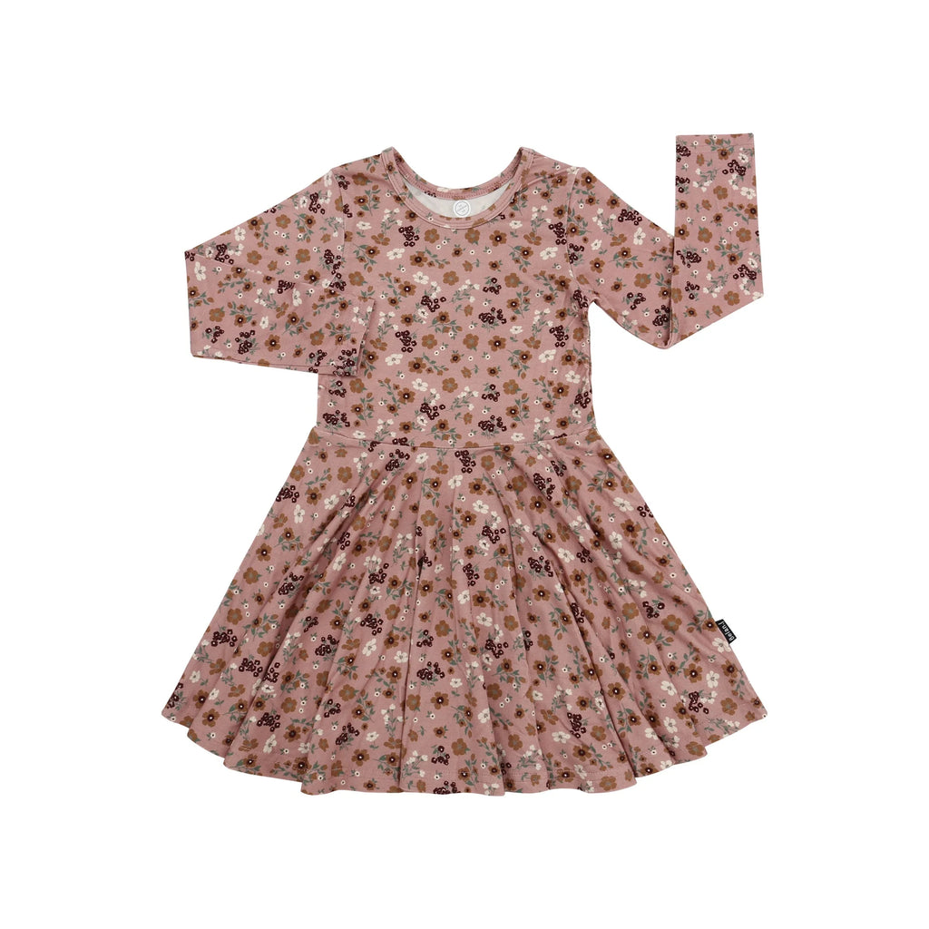 Long Sleeves Twirl Dress