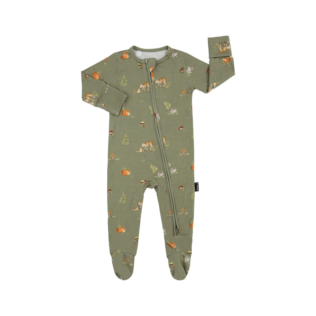 Footed Bamboo Zipper Sleeper