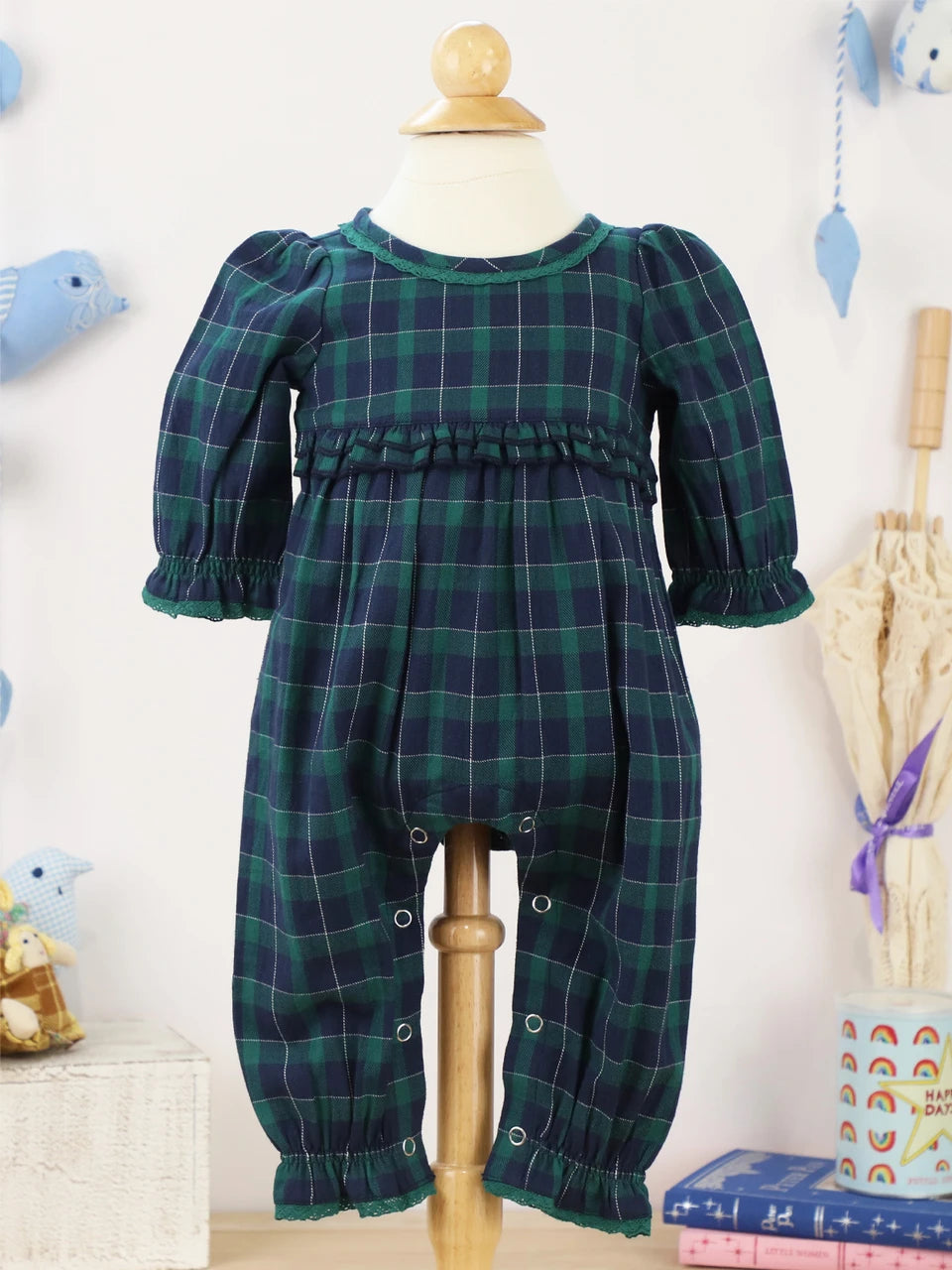 Juniper Check Jumpsuit