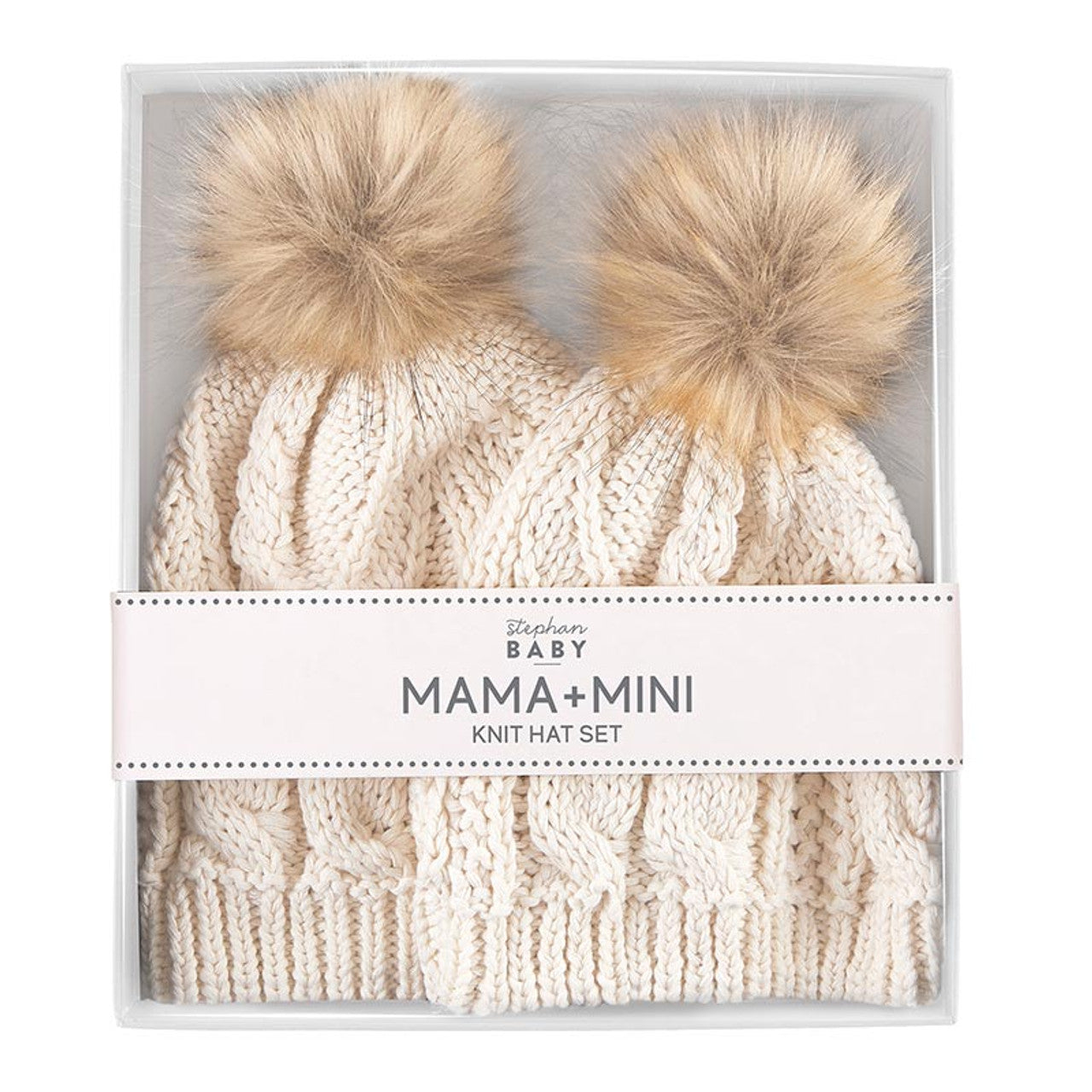 Mama + Me Knit Hat Set