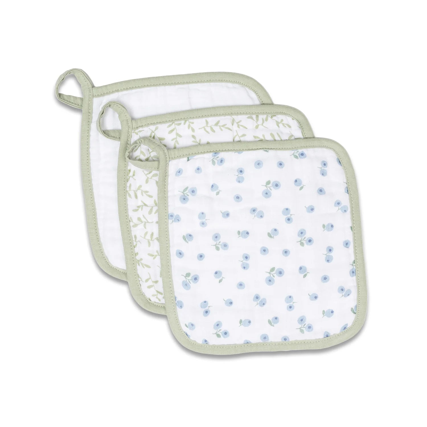 Muslin Wash Cloths - 3 Pkg