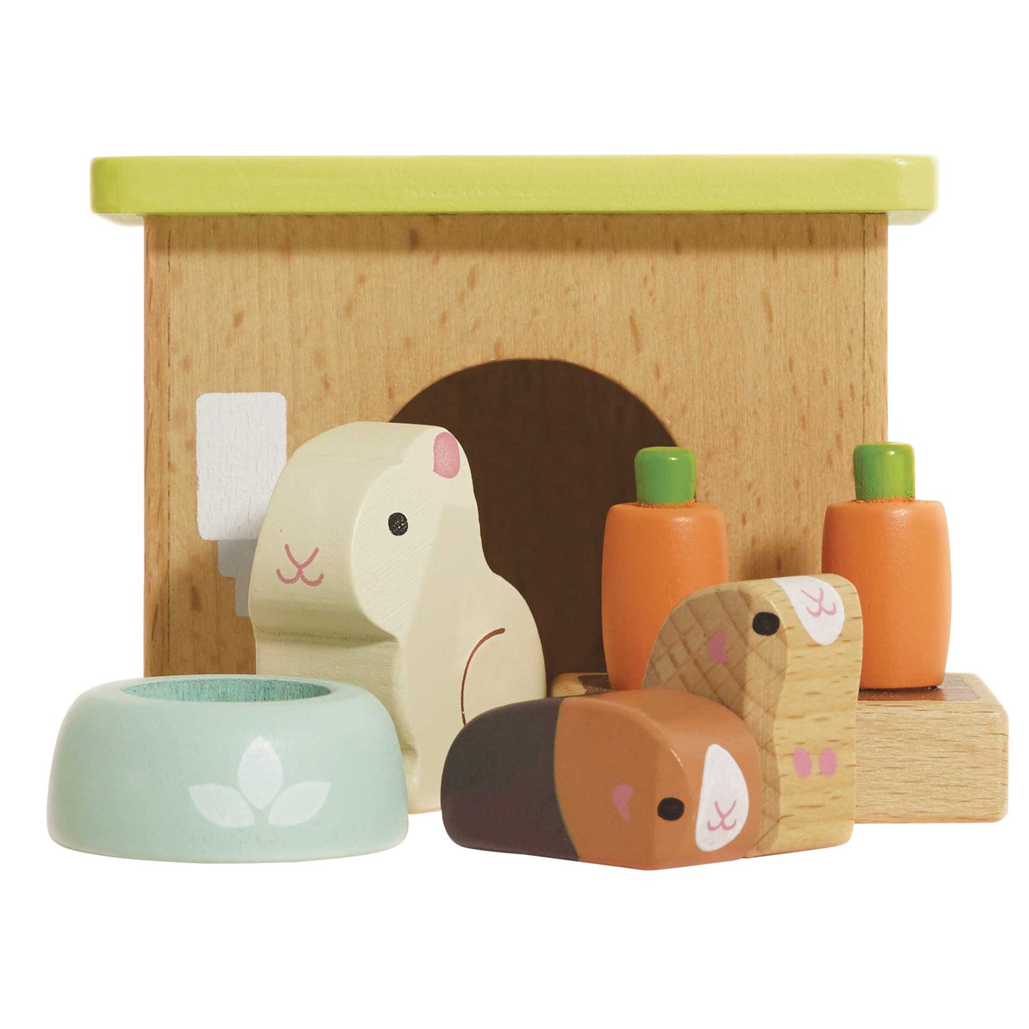 Doll House Bunny & Guinea Pig Pet Animal Set