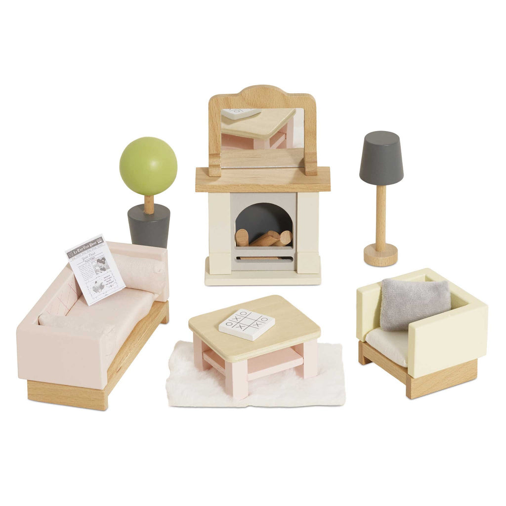 Wooden Doll House Sitting Room