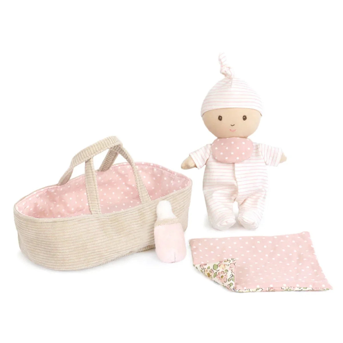 Newborn Baby Doll & Carrier Set