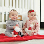 Waffle Knit Cozy Romper | Holiday Cheer