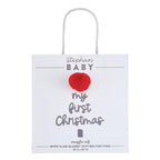 Plush Blanket With Gift Box | My First Christmas