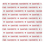 Swaddle Blanket + Plush Santa Rattle | Santa's Favorite