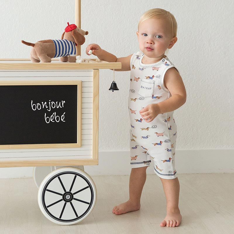 Tank Romper - Bonjour