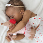 Cherry Ruffle Romper