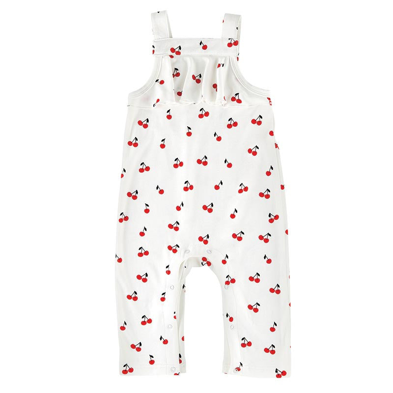Cherry Ruffle Romper