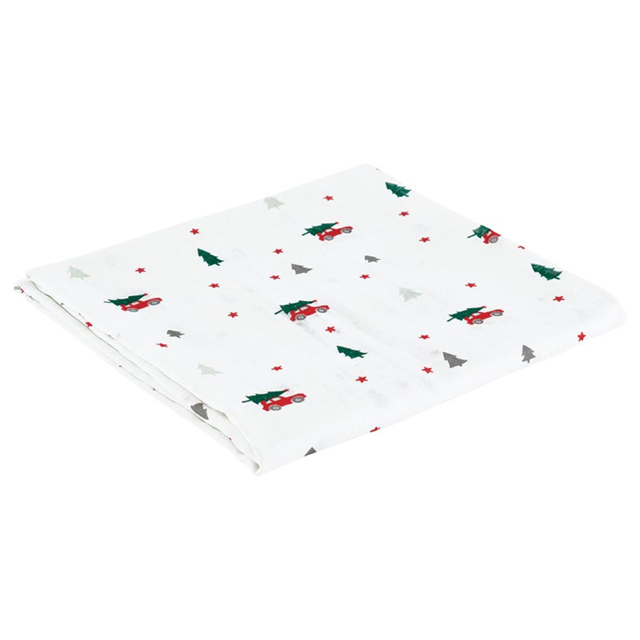 Swaddle Blanket | Plush Car Rattle