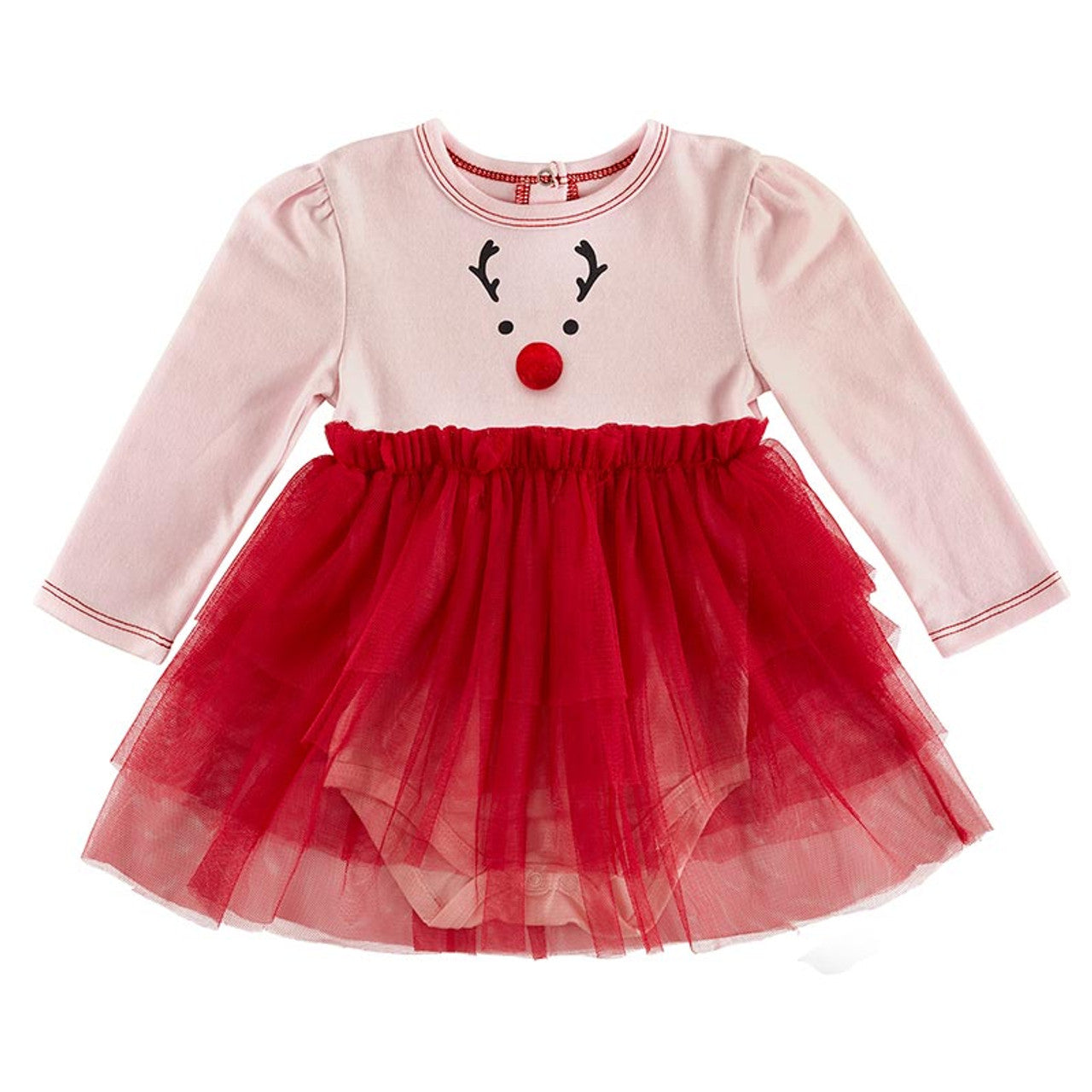 Snapshirt Tutu Dress | Reindeer