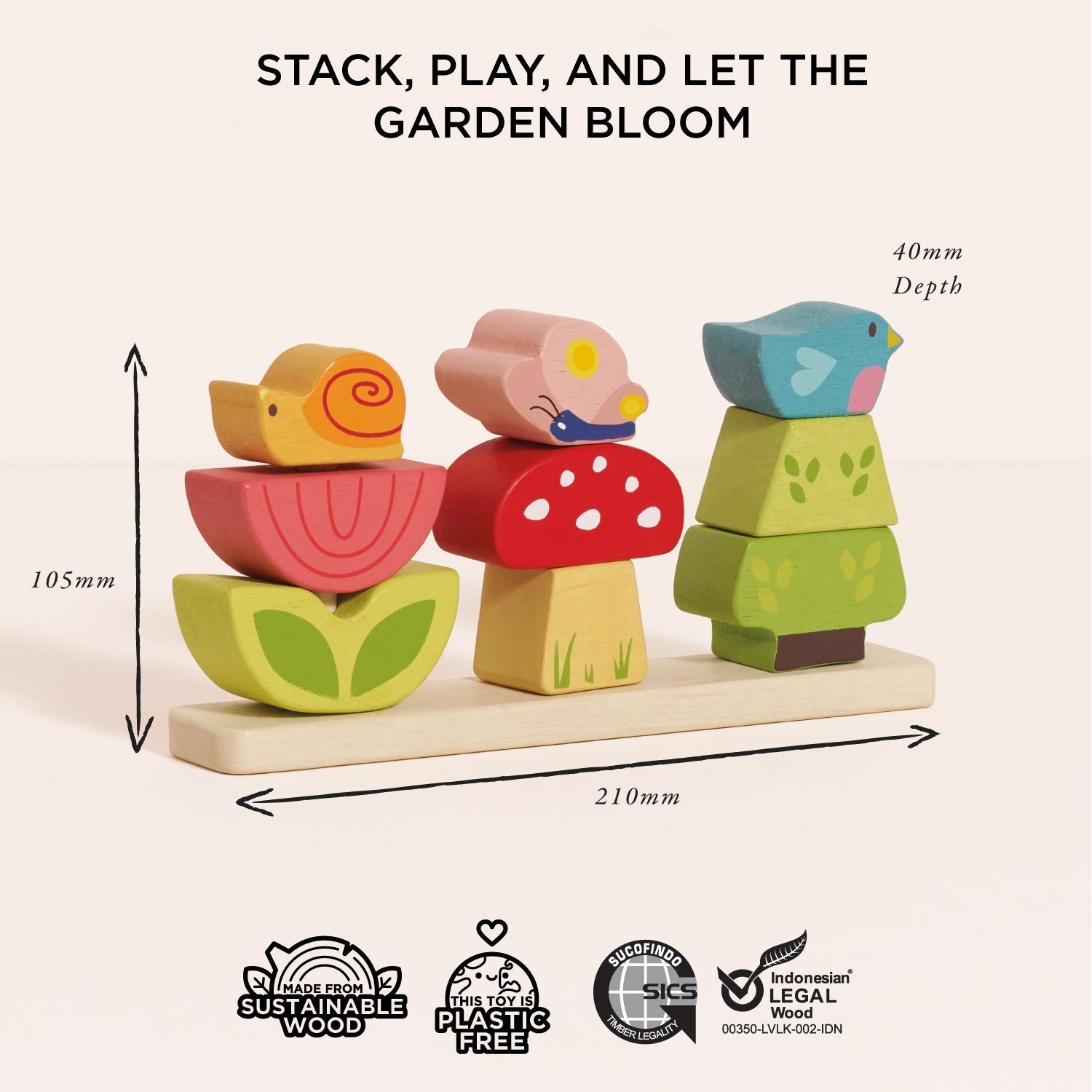 Stacking Woodland Garden