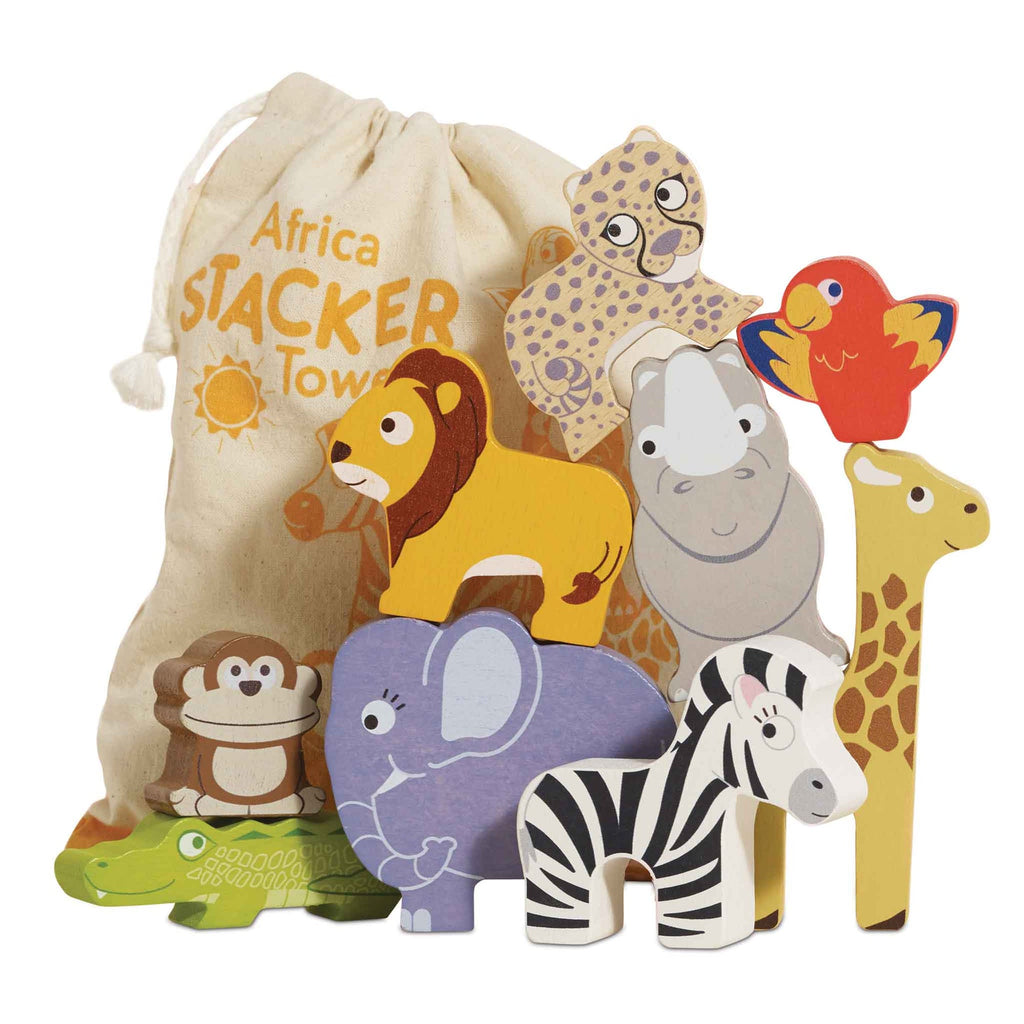 Africa Stacking Animals