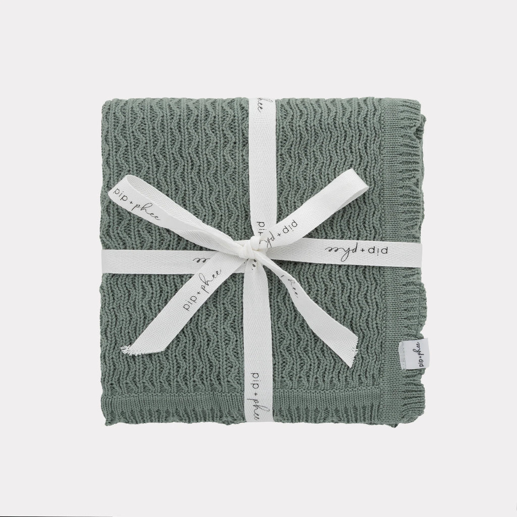Cotton Knit Blanket