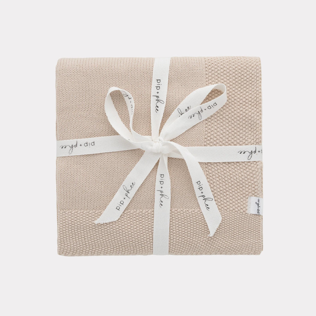 Cotton Knit Blanket