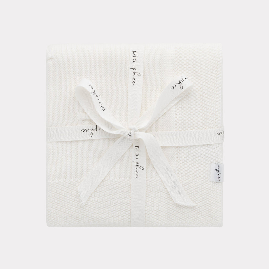 Cotton Knit Blanket