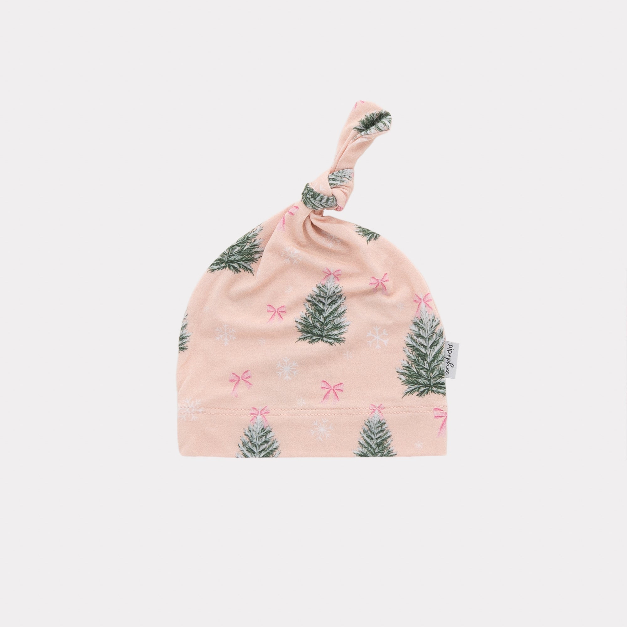 Newborn Top Knot Hat