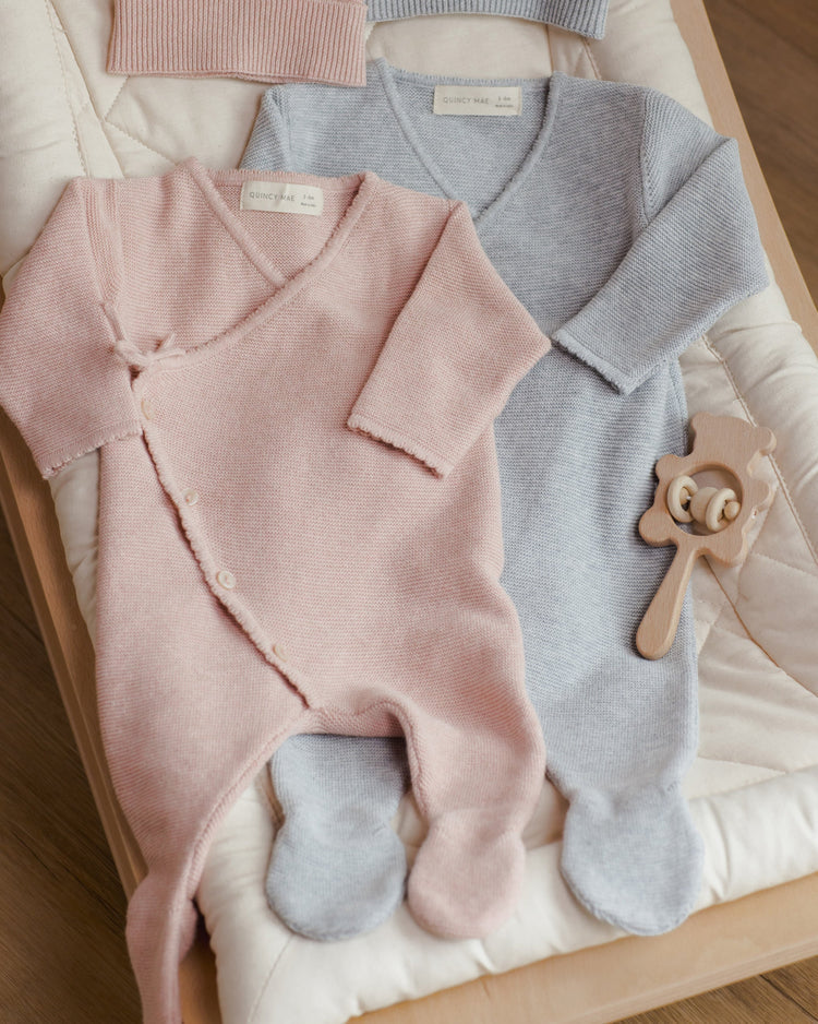 Knit Wrap Footie