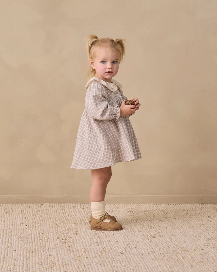 Callie Dress Blue Gingham
