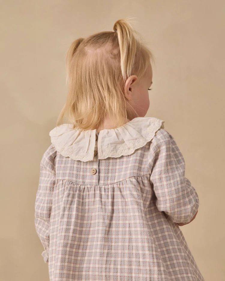 Callie Dress Blue Gingham