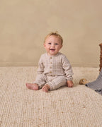 Woven Jumpsuit Blue Gingham