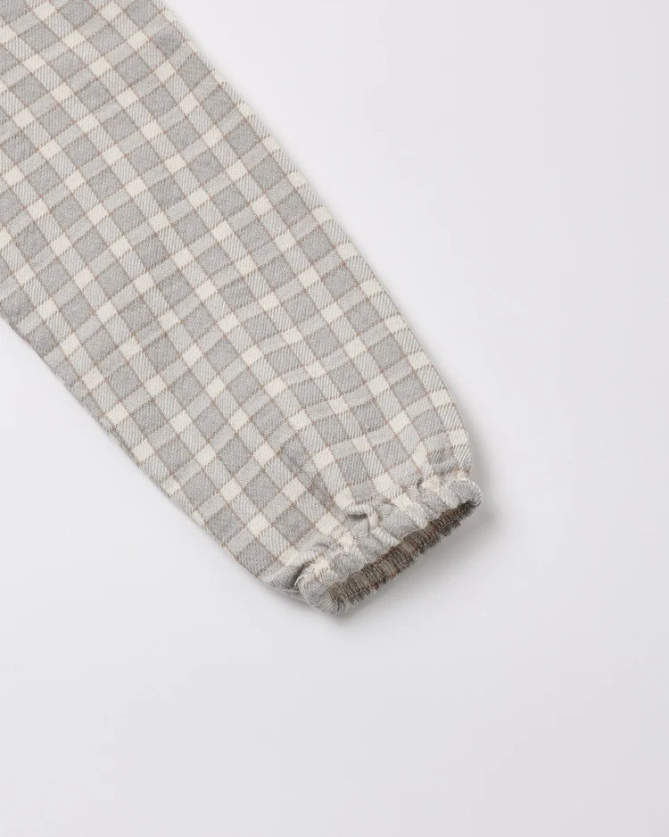 Woven Jumpsuit Blue Gingham
