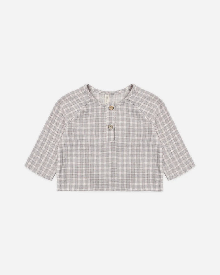 Zion Shirt Blue Gingham