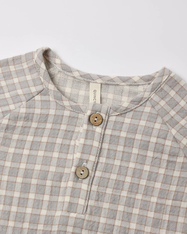 Zion Shirt Blue Gingham
