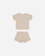 Ribbed Shortie Set