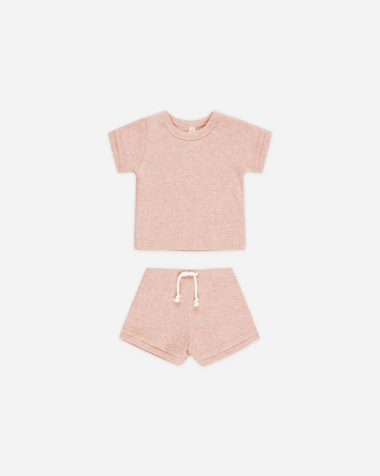 Ribbed Shortie Set