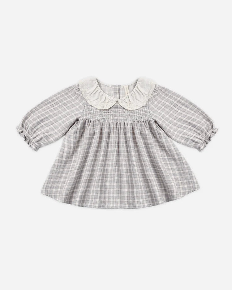 Callie Dress Blue Gingham