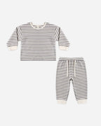 Cozy Set Slate Stripe