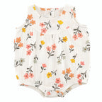 Sleeveless Muslin Romper