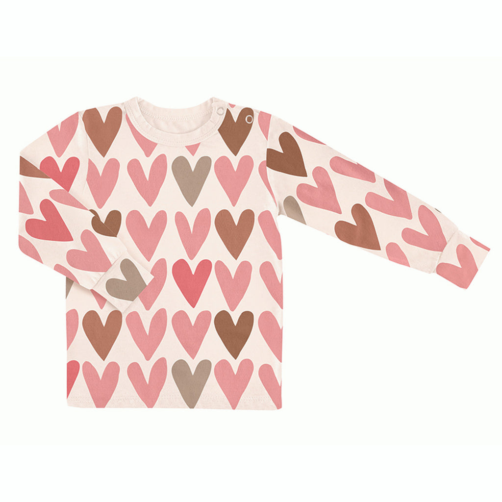 Two-Piece PJ Set | Hearts
