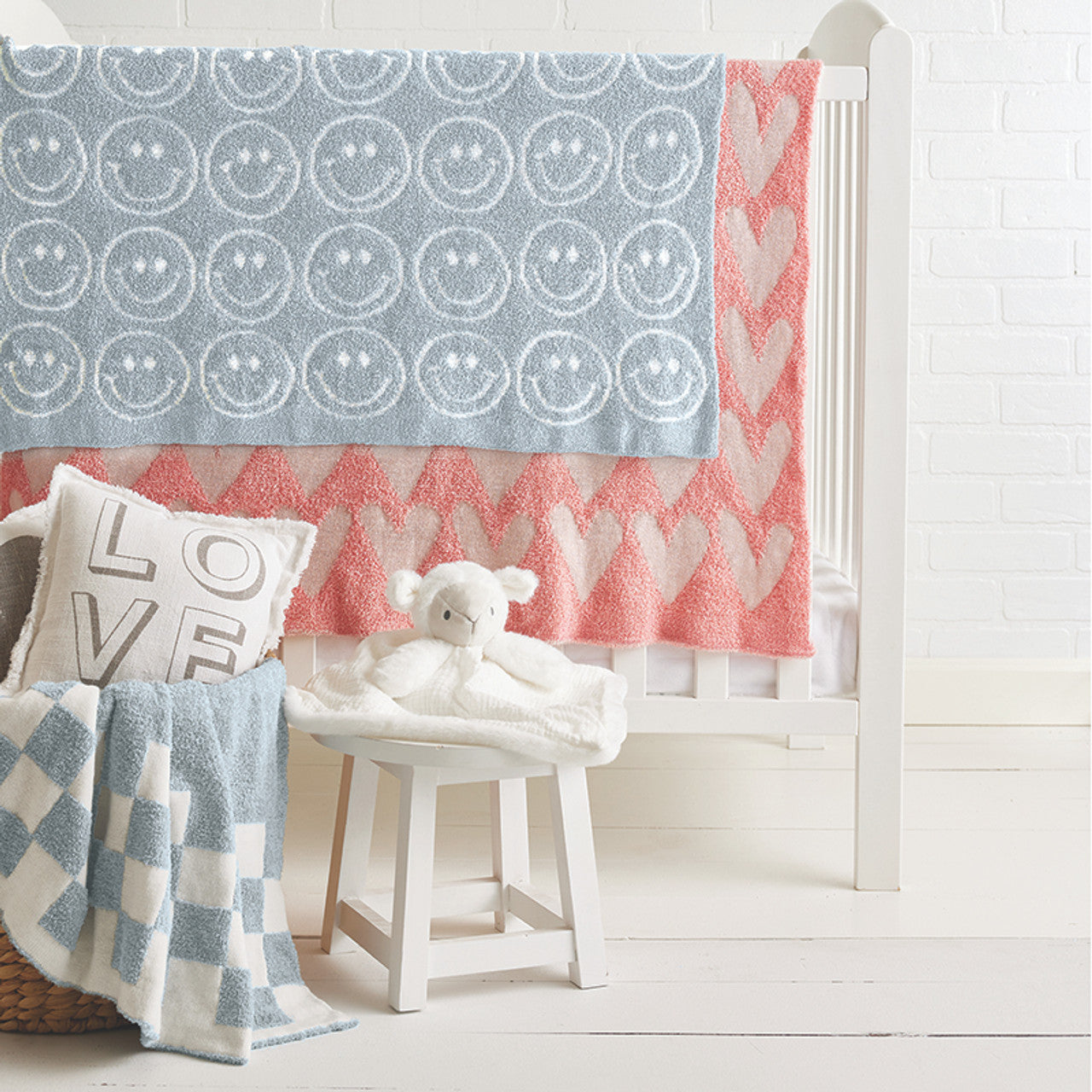 Plush Blanket | Hearts