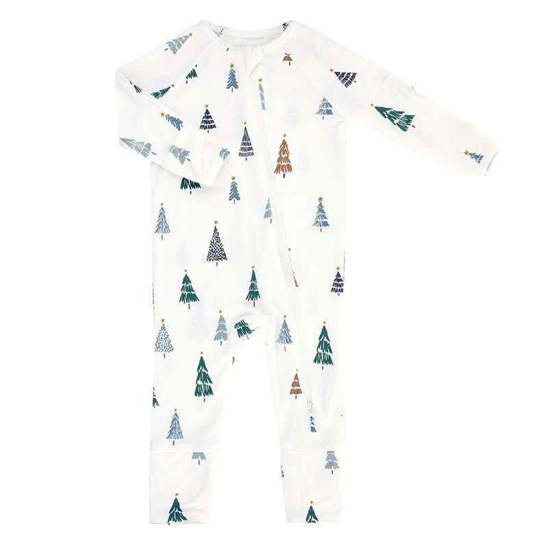 Trees Cozy Romper
