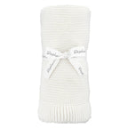 Knit Blankets with Ruffle