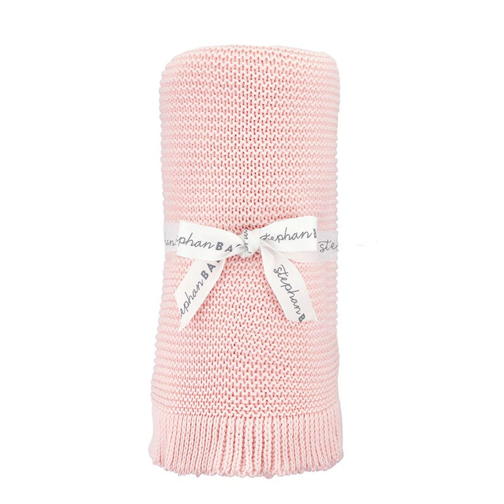 Knit Blankets with Ruffle